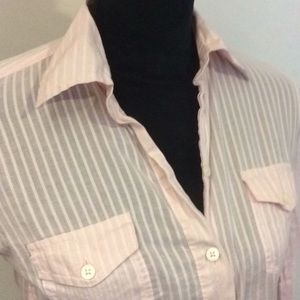 CLOSET CLEAR OUT! Pink banana republic button down